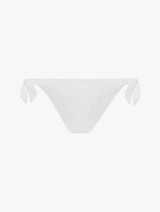 Ribbon Bikini Briefs in off-white_0