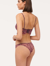 Brazilian Briefs in burgundy recycled Lycra_2