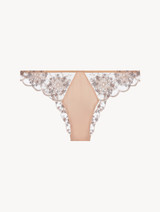 Brazilian Briefs in beige recycled Lycra_0