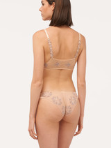 Brazilian Briefs in beige stretch viscose and tulle_2