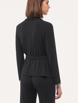 Top in black modal silk jersey_2