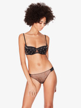 Low-rise briefs in black stretch embroidered tulle_1