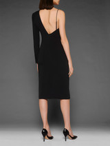 Dress in black Italian silk_2