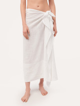 White cotton sarong_1
