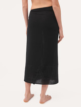 Black cotton sarong_2
