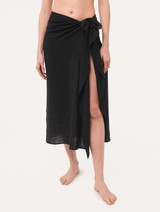 Black cotton sarong_1