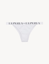 Brazilian brief in white stretch cotton_0
