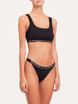 Brazilian brief in black stretch cotton_1