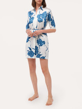 Silk nightshirt with dusty blue florals_1