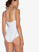 Underwired white swimsuit with metallic embroidery_2