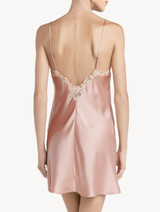 Powder pink silk slip with frastaglio_2