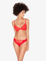 Red thong brief with macramé_1