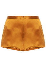 Topaz silk pajama shorts_0