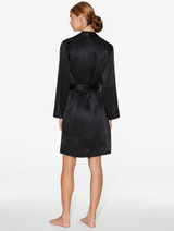 Silk Lounge Short 2 Piece Black Gift Set_1