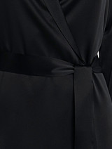 Silk Lounge Long 2 Piece Black Gift Set_7
