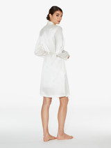 Silk Lounge Short 2 Piece White Gift Set_1