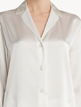 Silk Nightwear 2 Piece White Gift Set_6