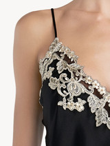 Maison Cami and Brief 2 Piece Black Gift Set_6