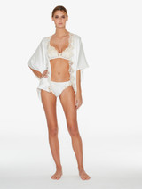 Petit Macrame and Maison Lingerie 3 Piece White Gift Set_0