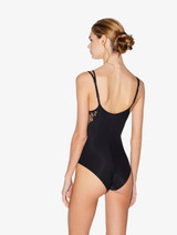 Bodysuit in black with French Leavers lace_2