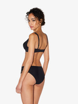 Medium brief in black with French Leavers lace_2