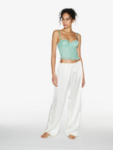 Lace corset in Jade - ONLINE EXCLUSIVE_4