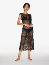 Brazilian bikini briefs in Black with Soutache_4