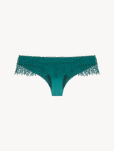 Brazilian bikini briefs in Evergreen with Soutache_0