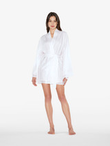 Robe in off-white cotton voile_1