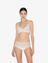 Triangle bra in off-white cotton_1