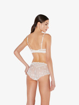 Triangle bra in off-white cotton_3