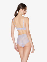 Triangle bra in violet cotton_2