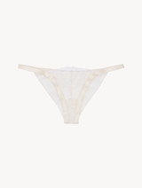 Brazilian brief in off-white tulle_0
