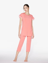 Pyjamas in hibiscus rayon_1