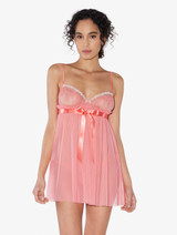 Slip and thong in hibiscus embroidered tulle_1