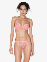 Push-up bra in hibiscus embroidered tulle_1