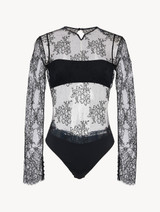 Lace Bodysuit in Black_0