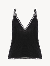 Lace Camisole top in Onyx_0
