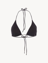 Black Triangle Bikini Top_0