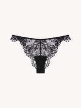 Black Leavers lace brazilian briefs_0