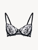 Black lace underwired bra OLD_0