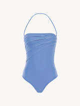 Sky blue underwired swimsuit_0