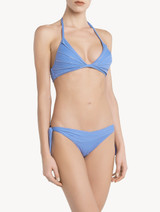 Sky blue triangle bikini top_1