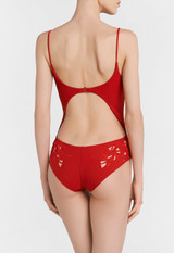 Underwired swimsuit in red_2