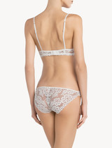 Underwired bra in white Leavers lace_2