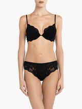Black soft tulle Push-Up Bra_1