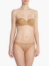 Balconette Bra in beige stretch tulle_3