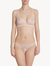 Thong in pink stretch tulle_1