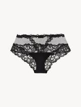 Black hipster briefs with embroidery_0