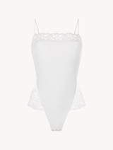 White bodysuit with embroidered tulle_0